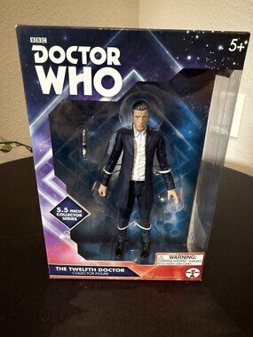 Doctor Who The Twelfth Doctor 5.5 Inch Collector Figure BBC Boxed with Sonic